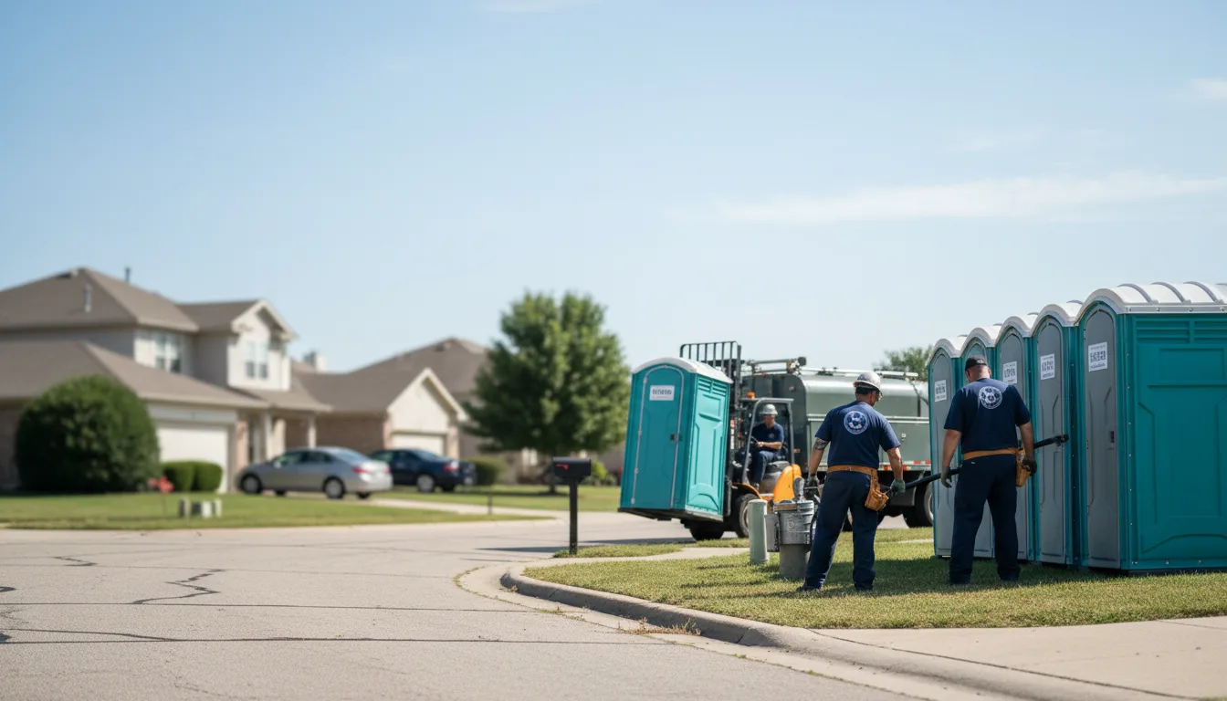 Porta Potty Rental in Barling, AR near me